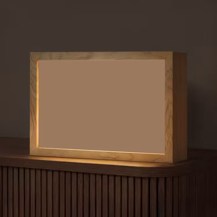 Tafellamp - Soft - Walnut - Bruin — 1