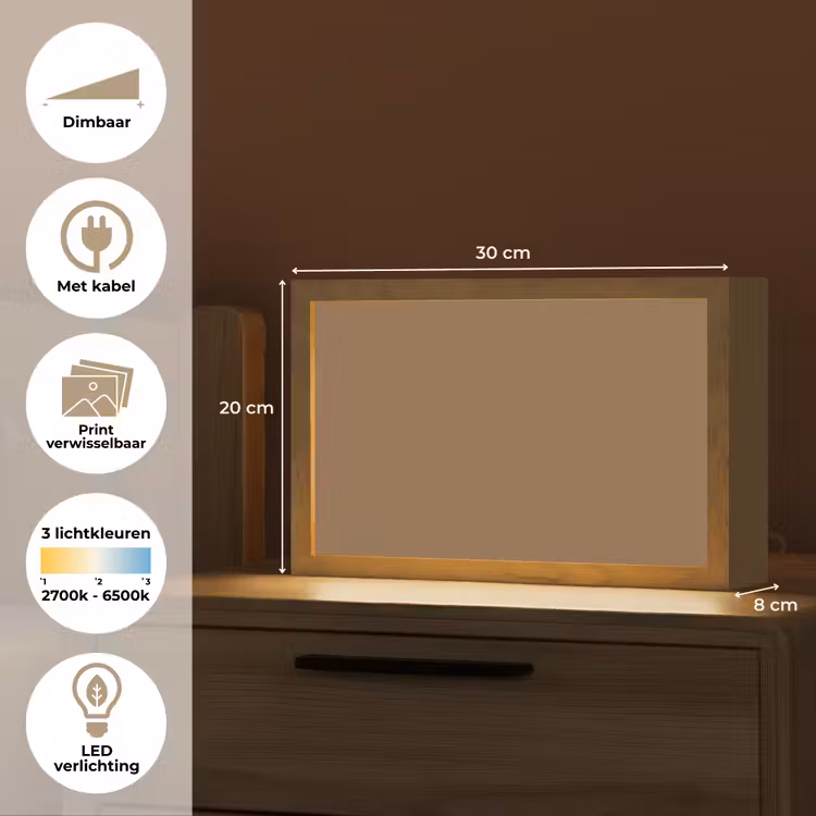 Tafellamp - Soft - Walnut - Bruin — 7