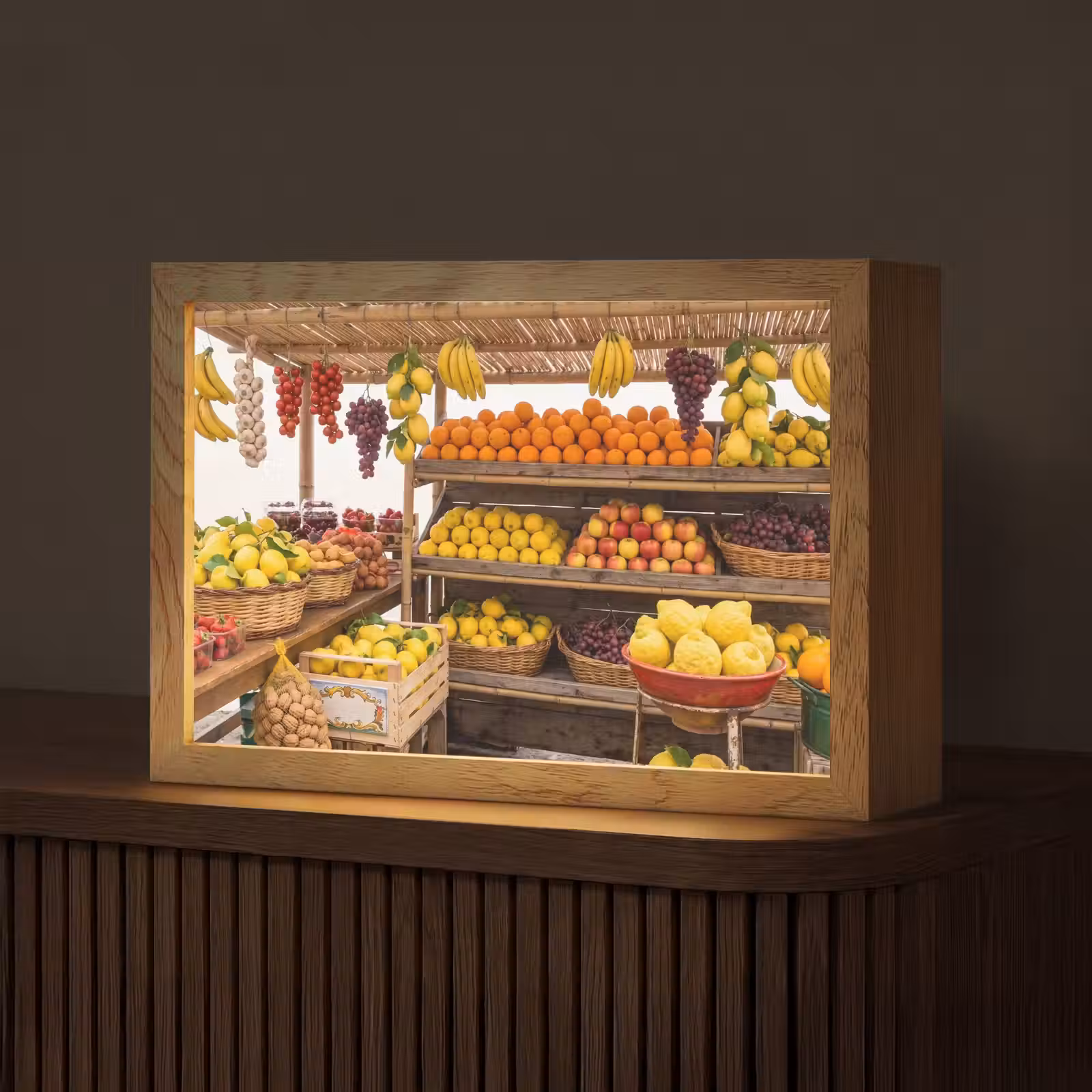 Tafellamp - Marktkraam - Fruit - Vers — 1