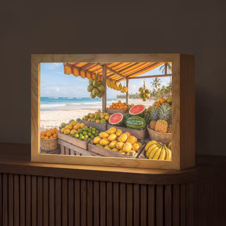 Tafellamp - Fruit - Strand - Tropisch — 1