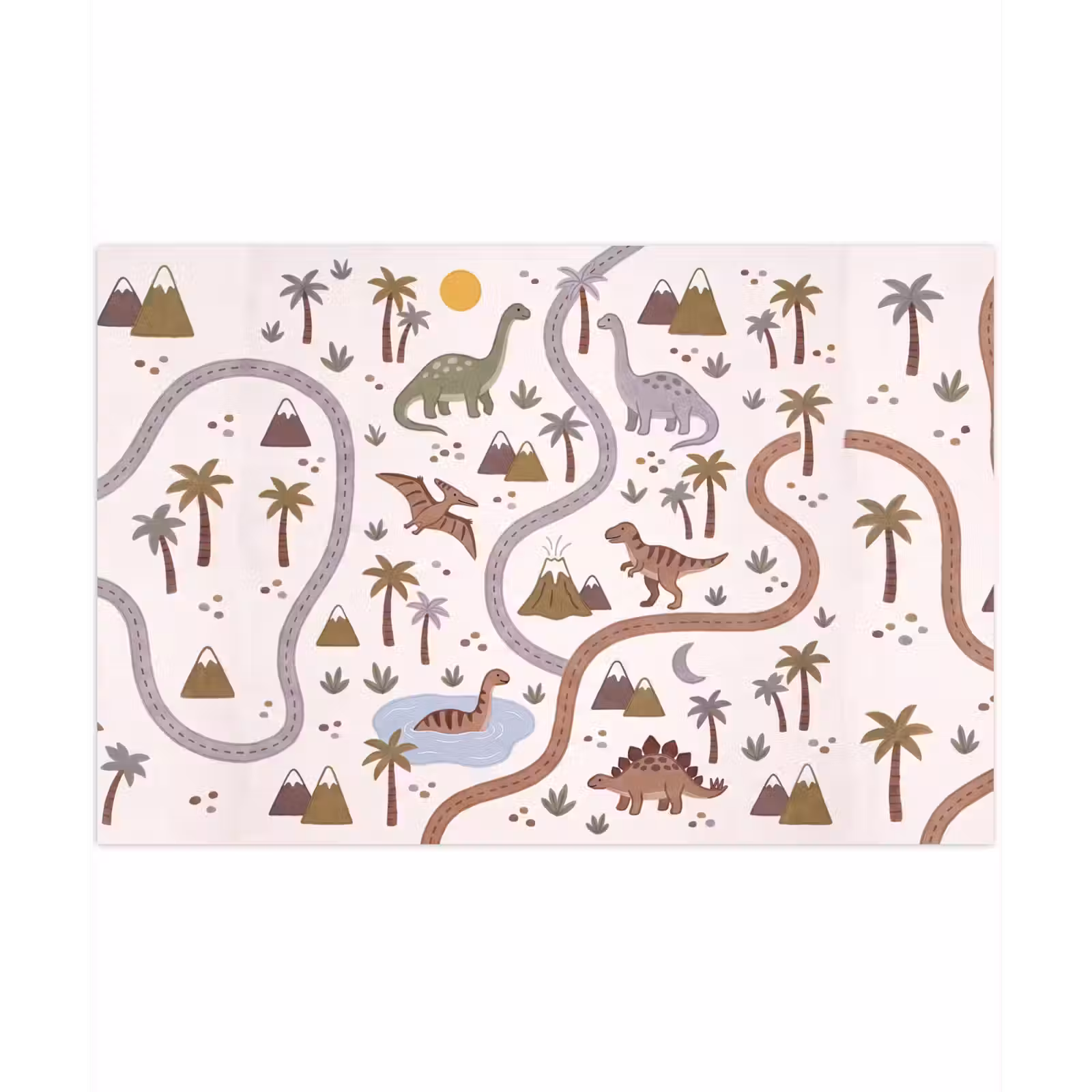 Speelkleed - Dinosaurus - Natuur - Speels — 1