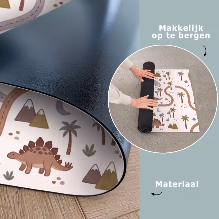 Speelkleed - Dinosaurus - Natuur - Speels — 6