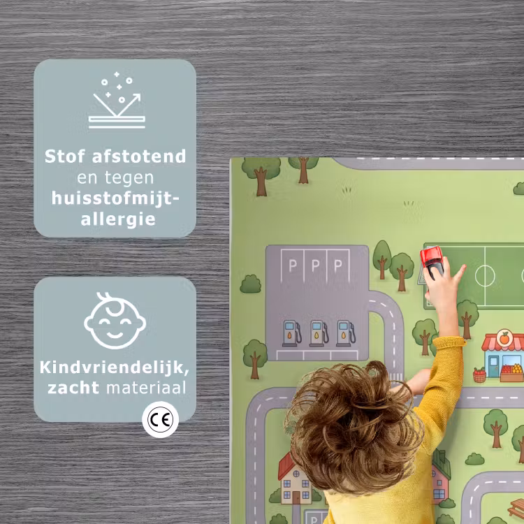 Speelkleed - Plattegrond - Dorp - Kind — 3