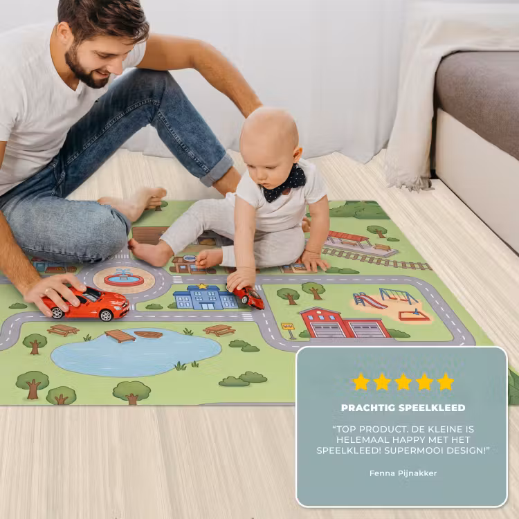 Speelkleed - Plattegrond - Dorp - Kind — 5