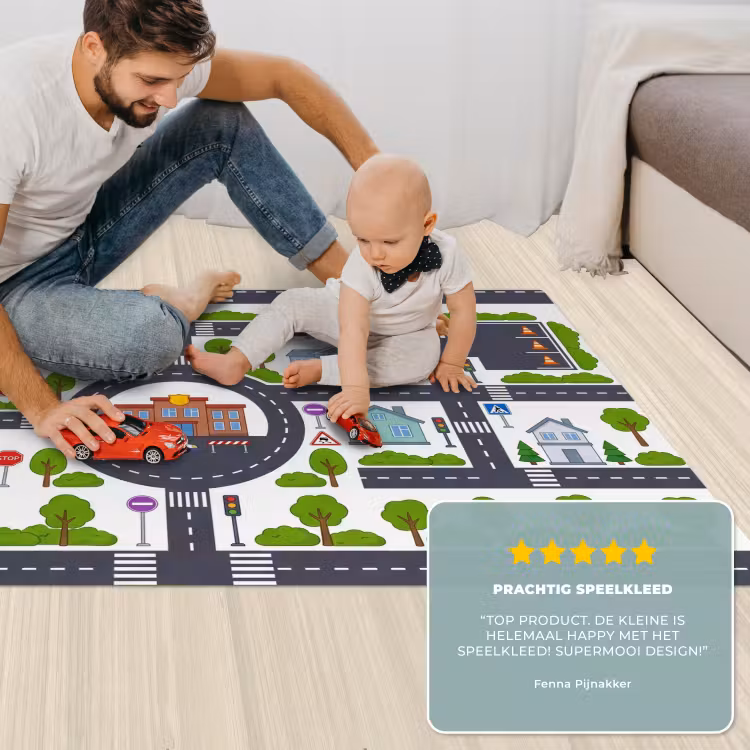 Speelkleed - Stad - Plattegrond - Illustratie — 5