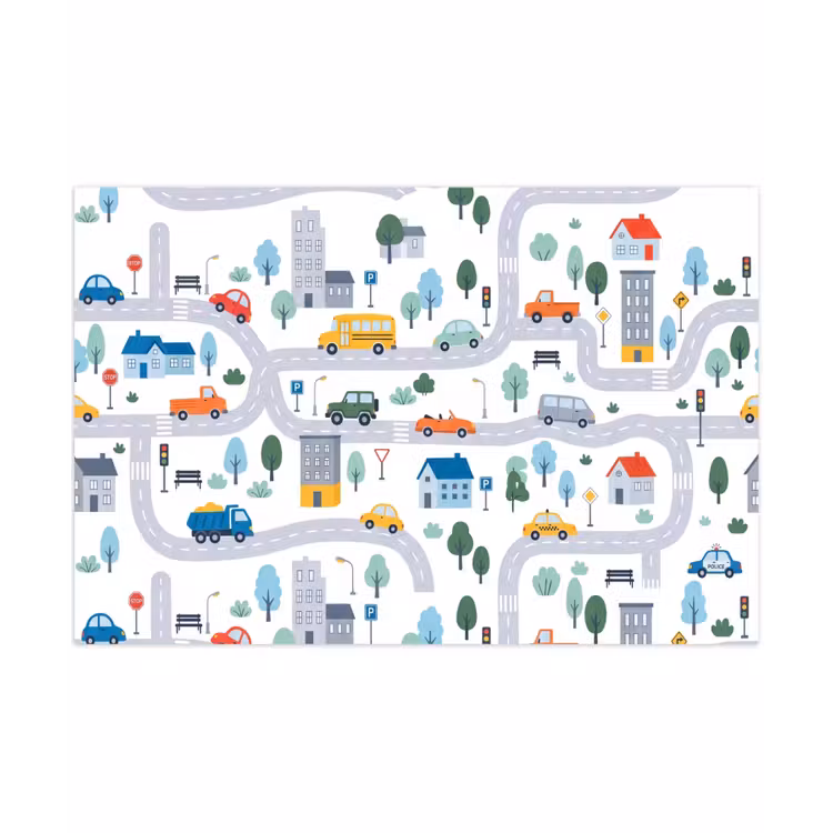 Speelkleed - Stad - Verkeer - Patroon — 1