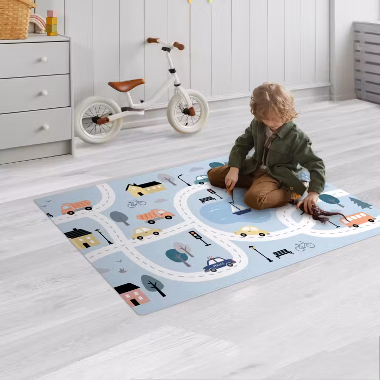 Speelkleed - Stad - Wegen - Auto's — 2