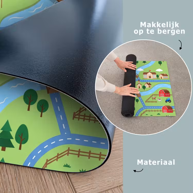 Speelkleed - Stad - Wegen - Huizen — 6