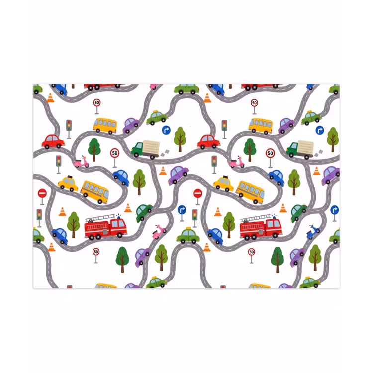 Speelkleed - Voertuig - Weg - Patroon — 1