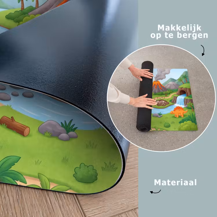 Speelkleed - Vulkaan - Lava - Prehistorie — 6