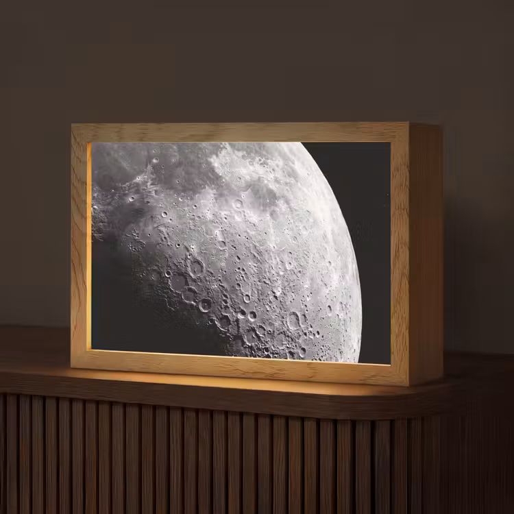 Tafellamp - Maan - Kraters - Ruimte — 1