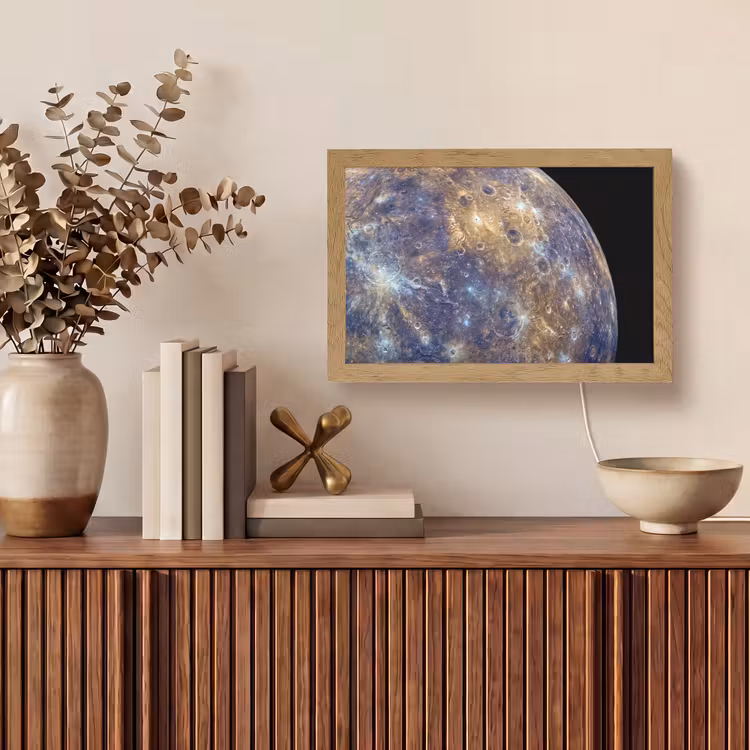 Tafellamp - Planeet - Kraters - Ruimte — 3