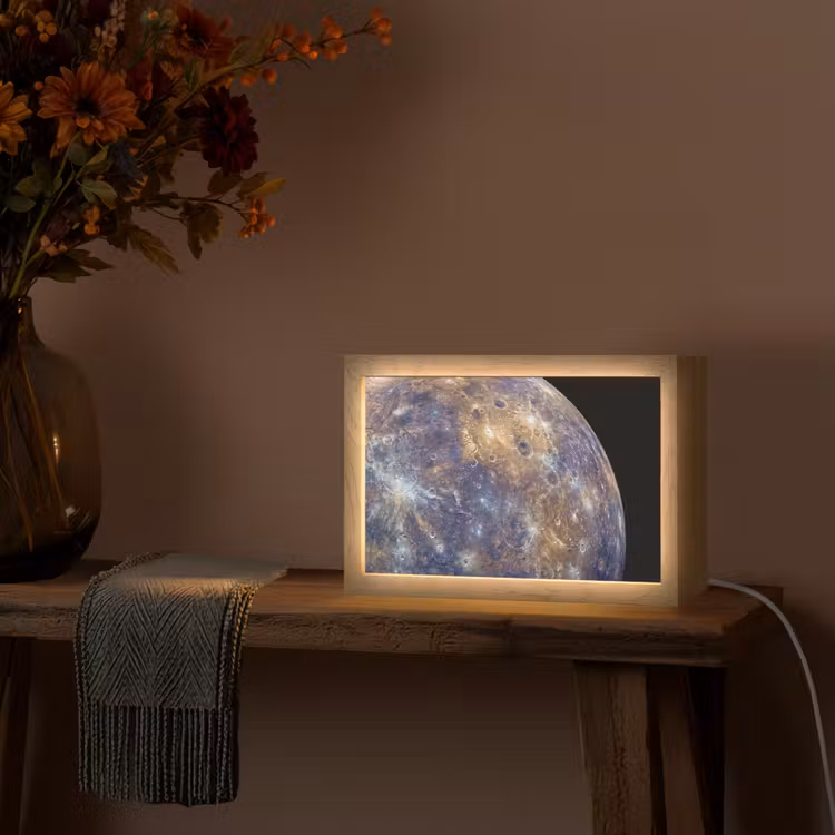 Tafellamp - Planeet - Kraters - Ruimte — 4