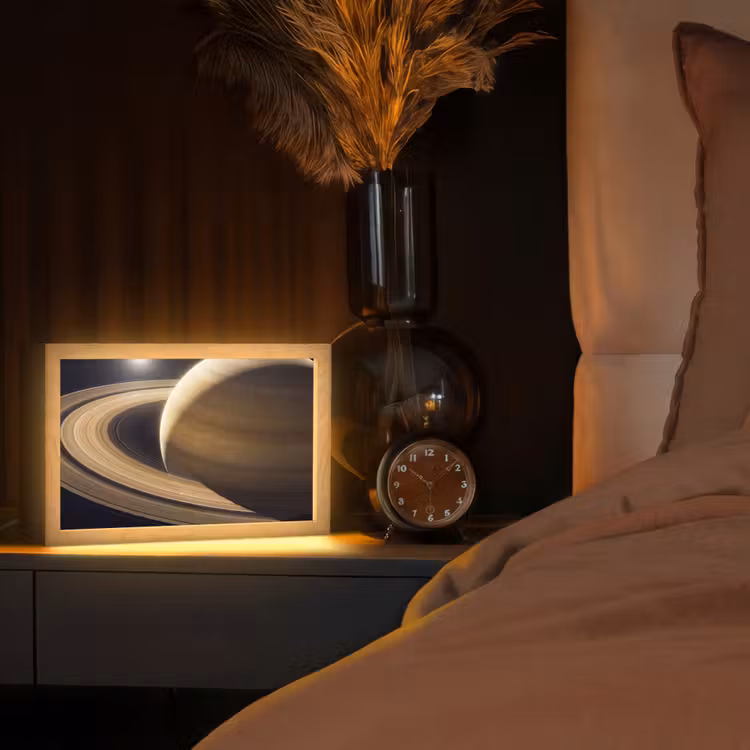 Tafellamp - Planeet - Ringen - Ruimte — 2