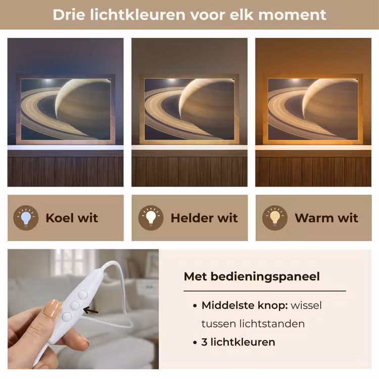 Tafellamp - Planeet - Ringen - Ruimte — 6