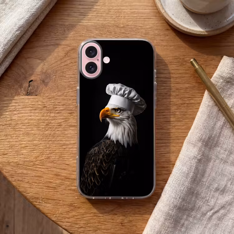 Telefoonhoesje - Arend -Amerika - Koksmuts - Vogel - Stoer — 2