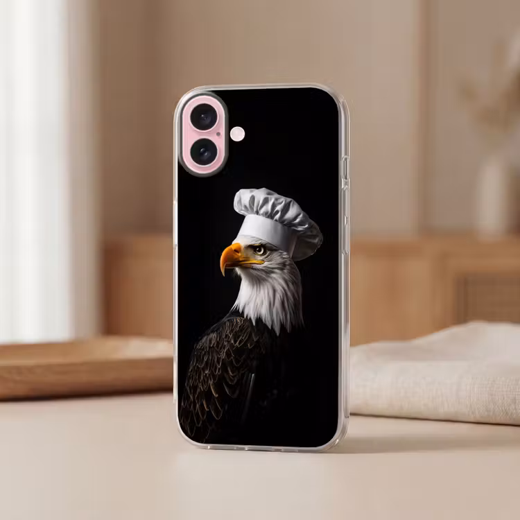 Telefoonhoesje - Arend -Amerika - Koksmuts - Vogel - Stoer — 3
