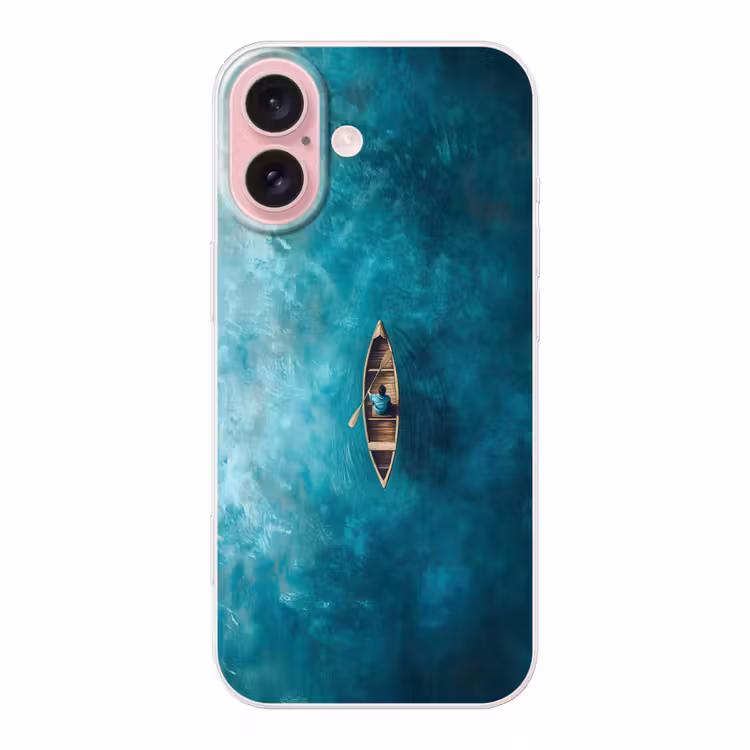 Telefoonhoesje - Bootje - Water - Blauw — 1