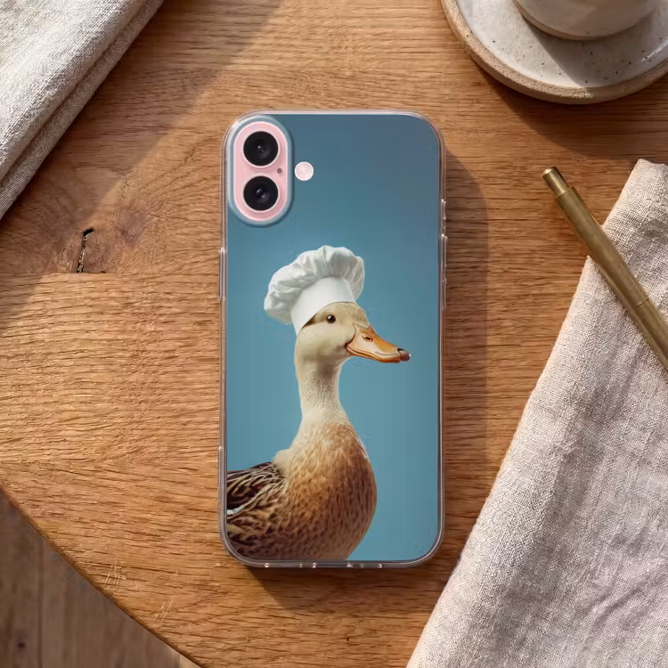 Telefoonhoesje - Eend - Koksmuts - Cute - Vogel — 2