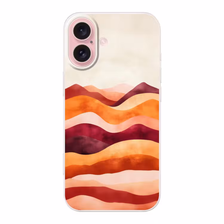 Telefoonhoesje - Abstract - Landschap - Golven — 1