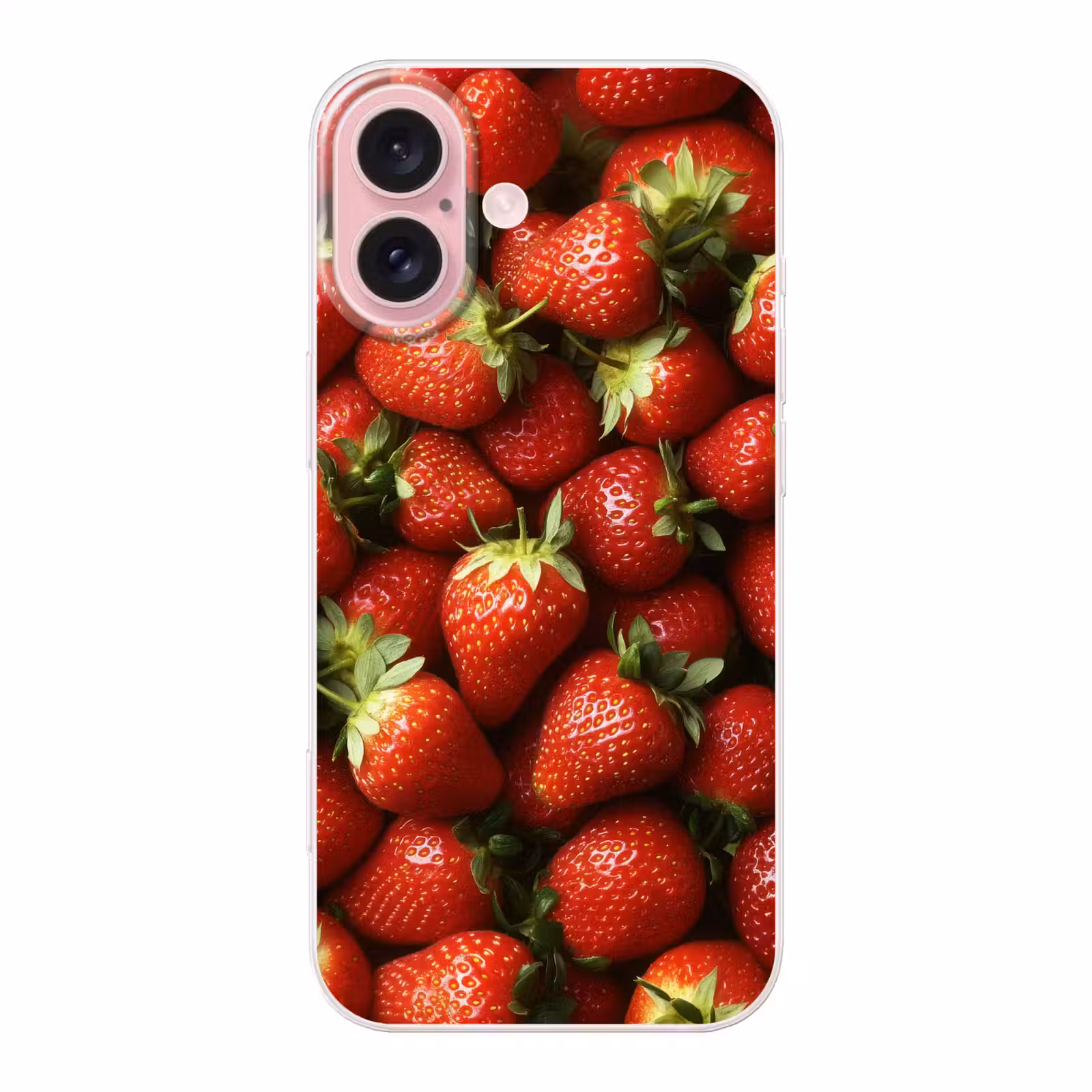 Telefoonhoesje - Aardbei - Fruit - Rood — 1