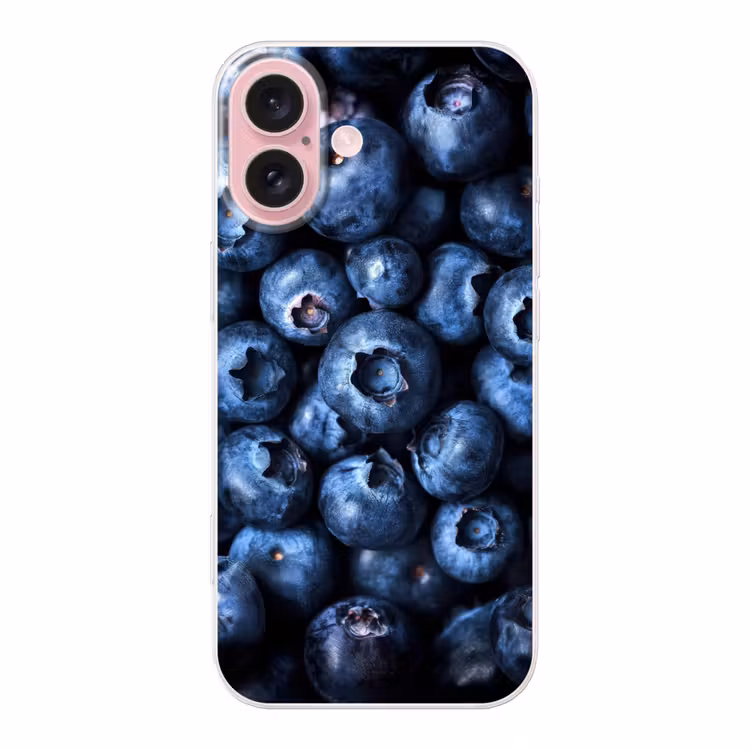 Telefoonhoesje - Bessen - Blauw - Fruit — 1
