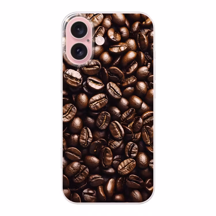 Telefoonhoesje - Bonen - Close-up - Donkerbruin — 1