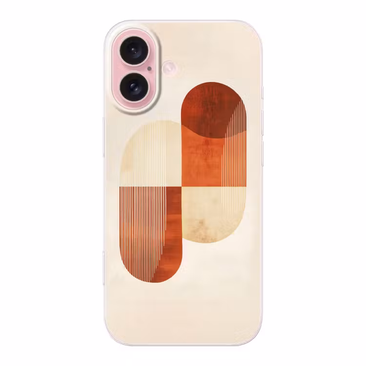Telefoonhoesje - Bogen - Beige - Vormen — 1