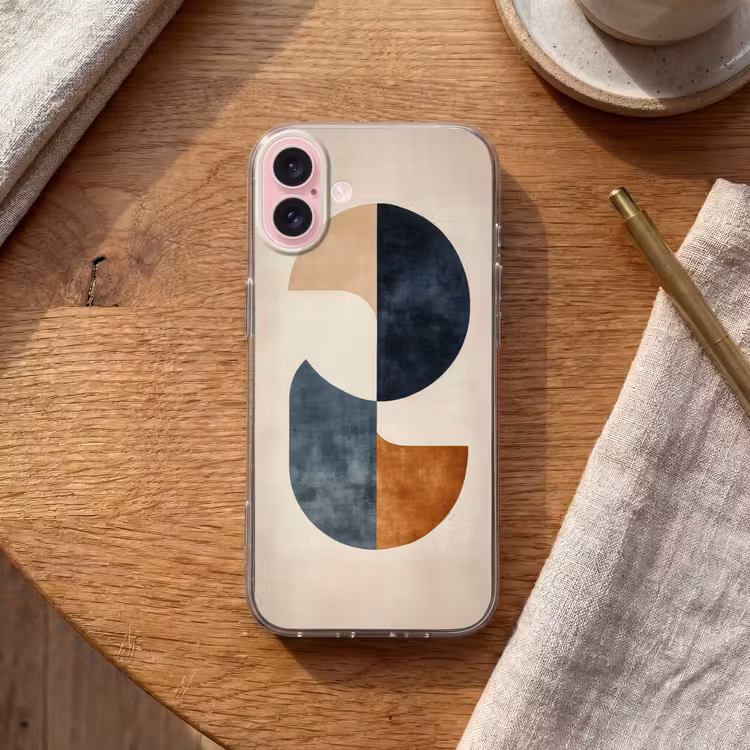 Telefoonhoesje - Cirkels - Abstract - Kleurrijk — 2