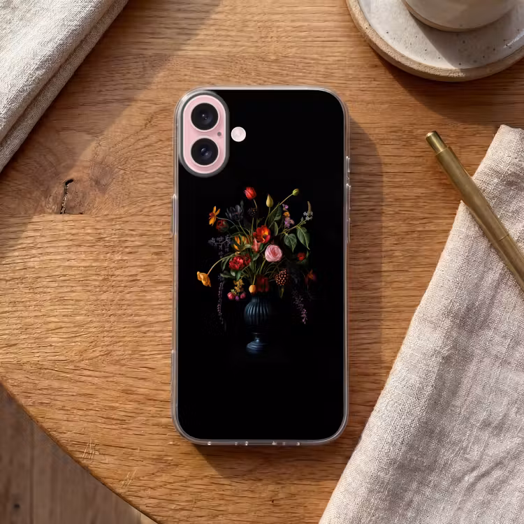 Telefoonhoesje - Bloemen - Bessen - Klassiek — 2