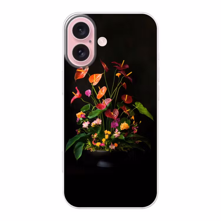Telefoonhoesje - Bloemen - Vaas - Kleurrijk — 1