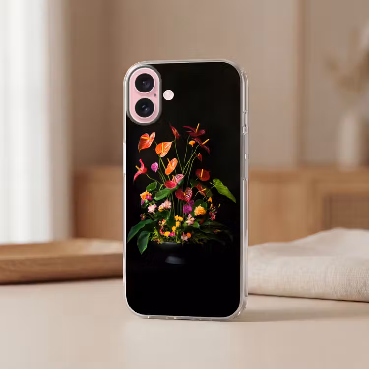 Telefoonhoesje - Bloemen - Vaas - Kleurrijk — 3