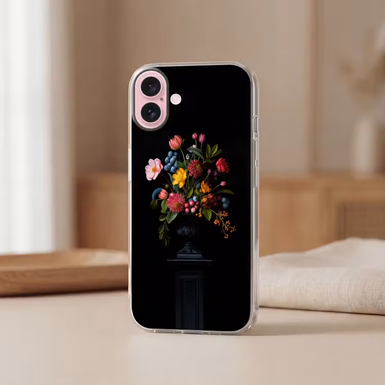 Telefoonhoesje - Bloemen - Vrolijk - Vaas — 3