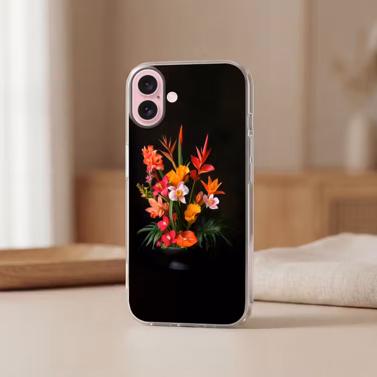 Telefoonhoesje - Boeket - Bloemen - Exotisch — 3