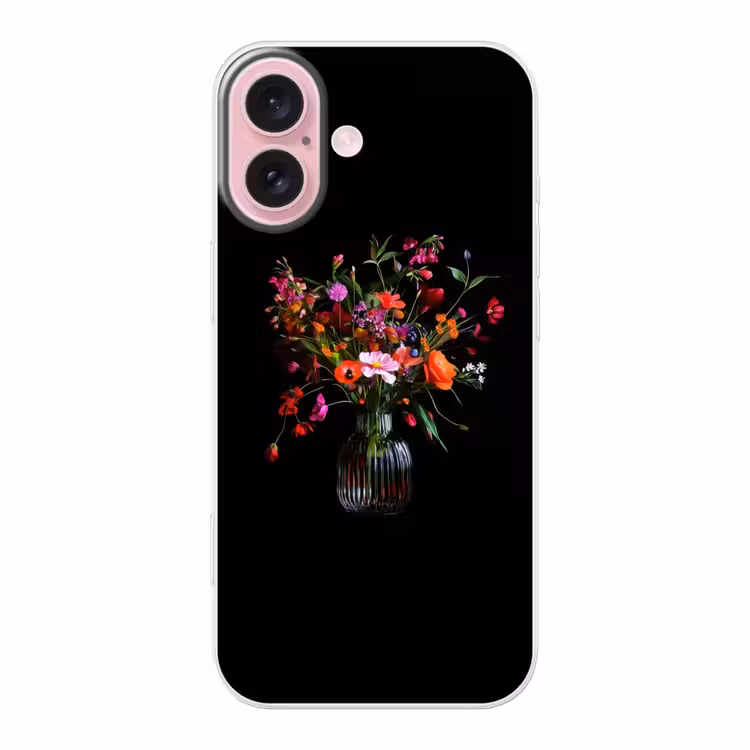 Telefoonhoesje - Boeket - Veldbloemen - Vaas — 1