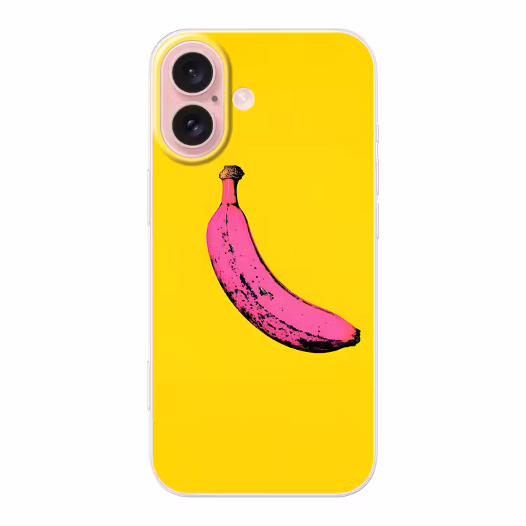 Telefoonhoesje - Banaan - Grafisch - Geel — 1