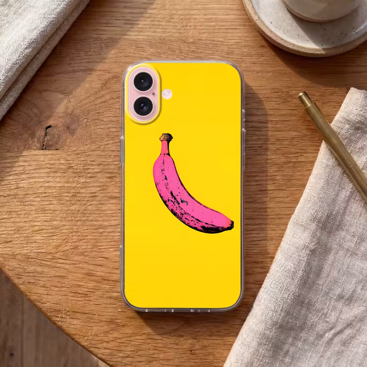 Telefoonhoesje - Banaan - Grafisch - Geel — 2