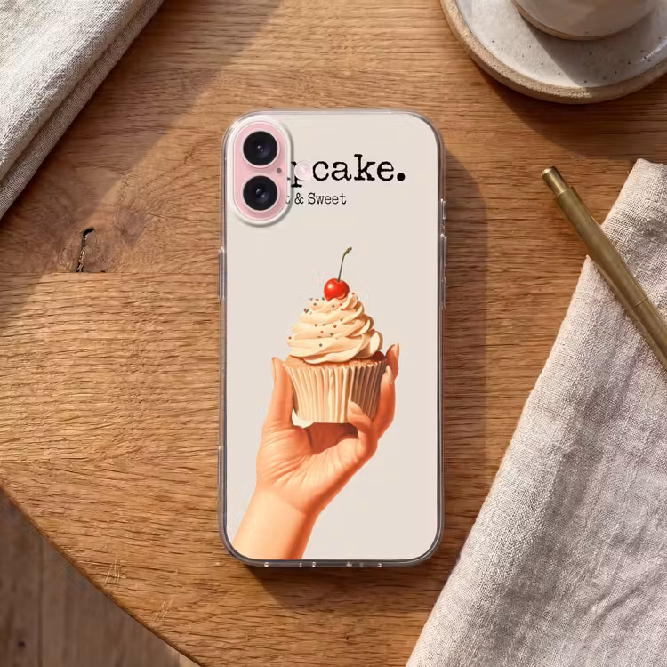 Telefoonhoesje - Cupcake - Zoet - Kers — 2
