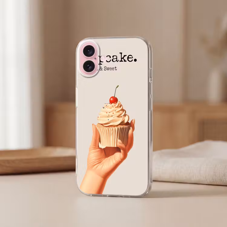 Telefoonhoesje - Cupcake - Zoet - Kers — 3