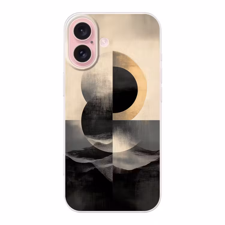 Telefoonhoesje - Cirkels - Schaduw - Abstract — 1