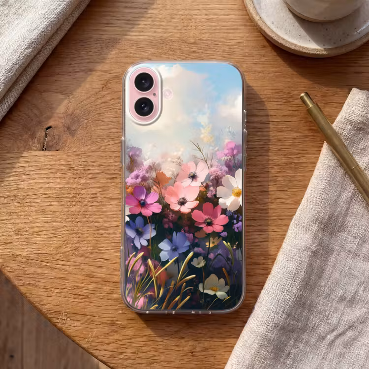 Telefoonhoesje - Bloemen - Kleurrijk - Bloei — 2