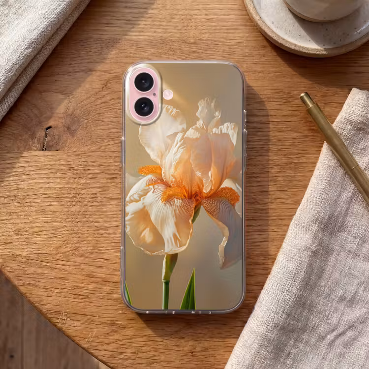 Telefoonhoesje - Close up - Oranje - Iris — 2