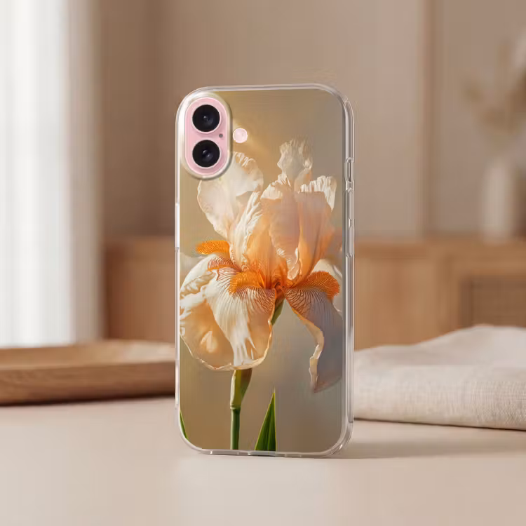 Telefoonhoesje - Close up - Oranje - Iris — 3