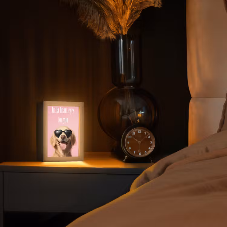 Tafellamp - Zonnebril - Hartjes - Hond - Valentijn — 3
