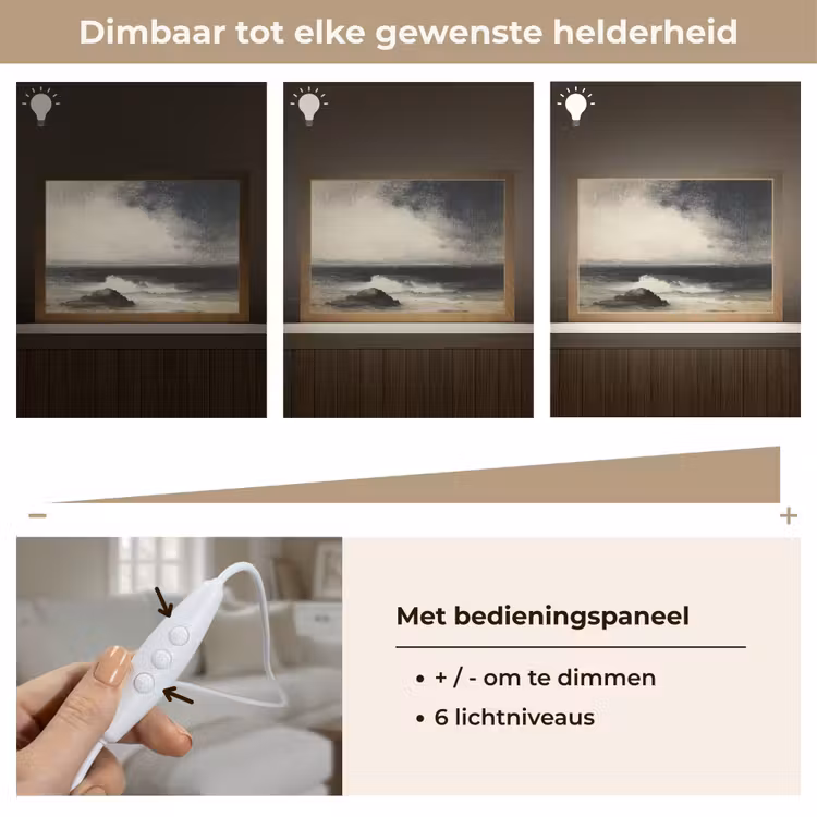Tafellamp - Zee - Rotsen - Storm — 8