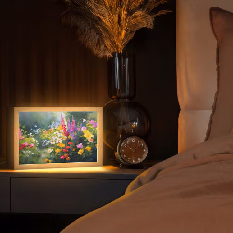 Tafellamp - Zomertuin - Sfeervol - Bloemen — 2