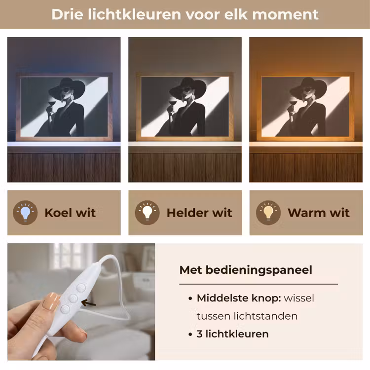 Tafellamp - Vrouw - Wijn - Chic — 6