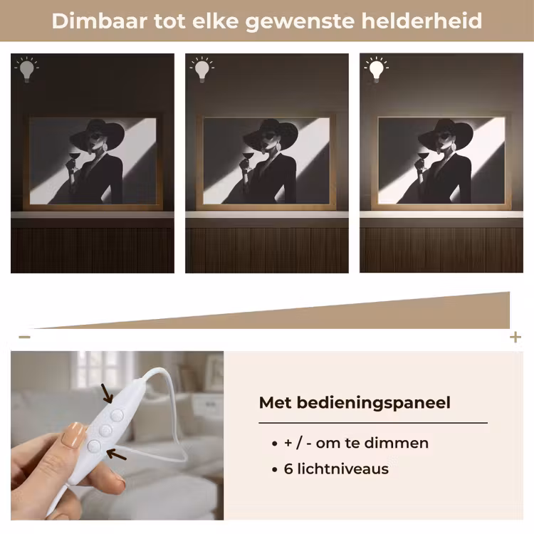 Tafellamp - Vrouw - Wijn - Chic — 8