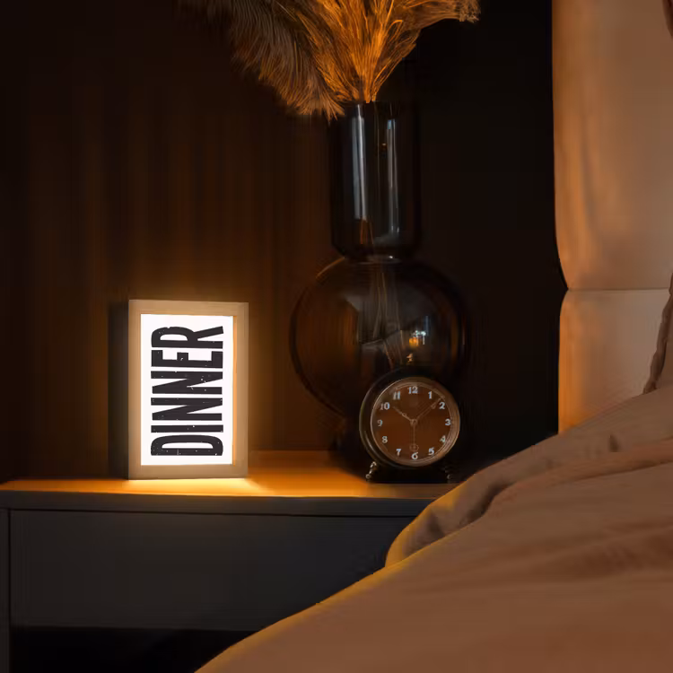 Tafellamp - Zwart - Decoratie - Vintage - Eten — 3