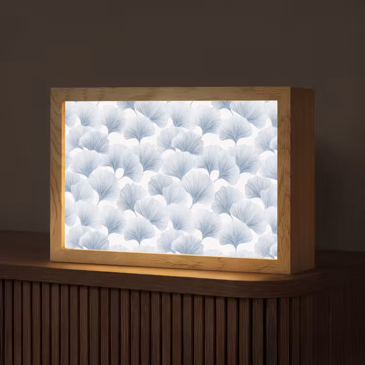 Tafellamp - Waaier - Modern - Blauw — 1